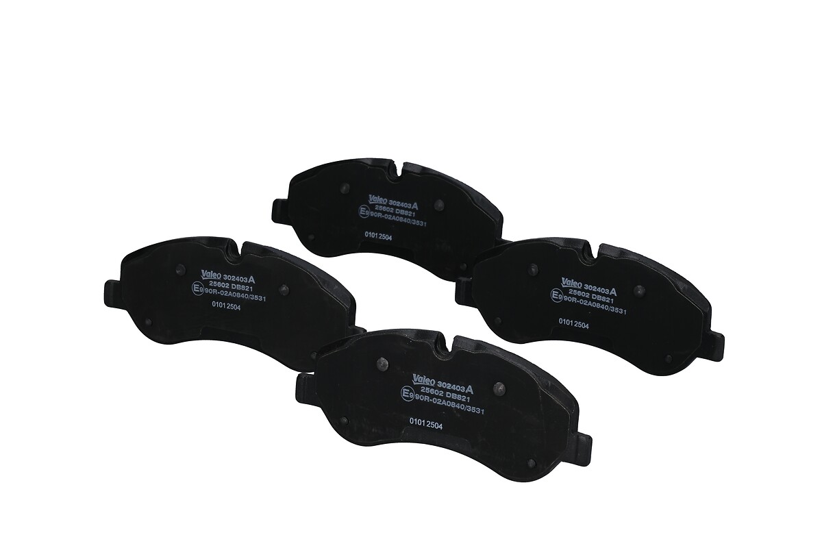 Jeu de 4 plaquettes de frein VALEO ref. 302403A